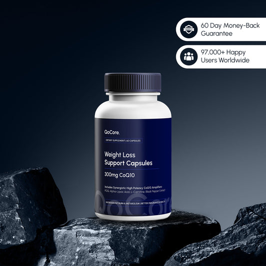 Weight Loss Support Capsules | 300mg CoQ10 + High Potency Amplifiers